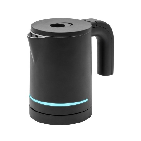 Hervidor de 0,7 litros con doble cuerpo de acero inox acabado negro. 2