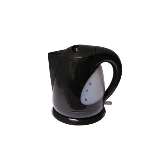Hervidor de 1,2 litos de color negro con luz led.