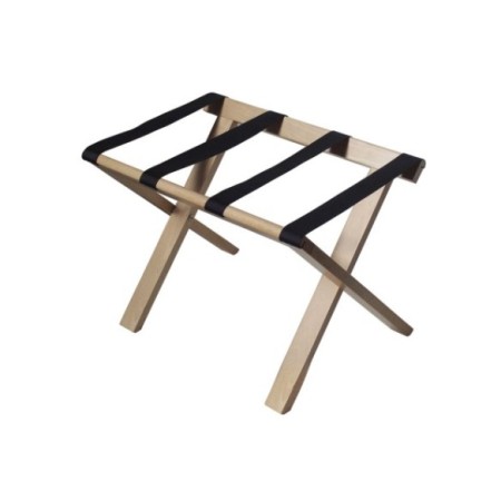 Reposamaletas de madera haya.