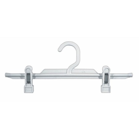 Percha negra con pinzas de 31 cms. 2