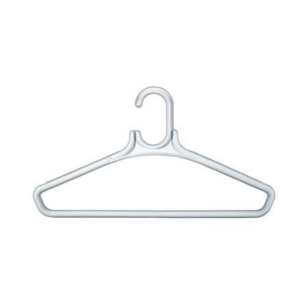 Percha negra de plástico de  45 cms. 2