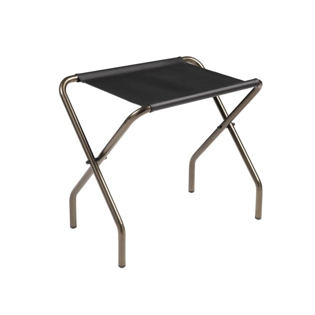 Reposamaletas estructura oro viejo.