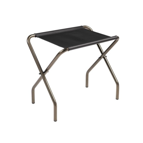 Reposamaletas estructura oro viejo.