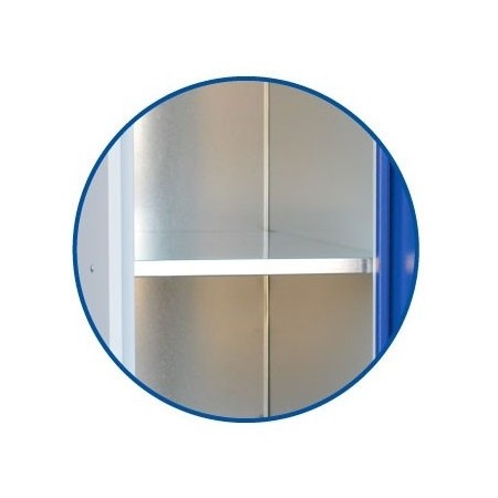 Balda adicional metálica.