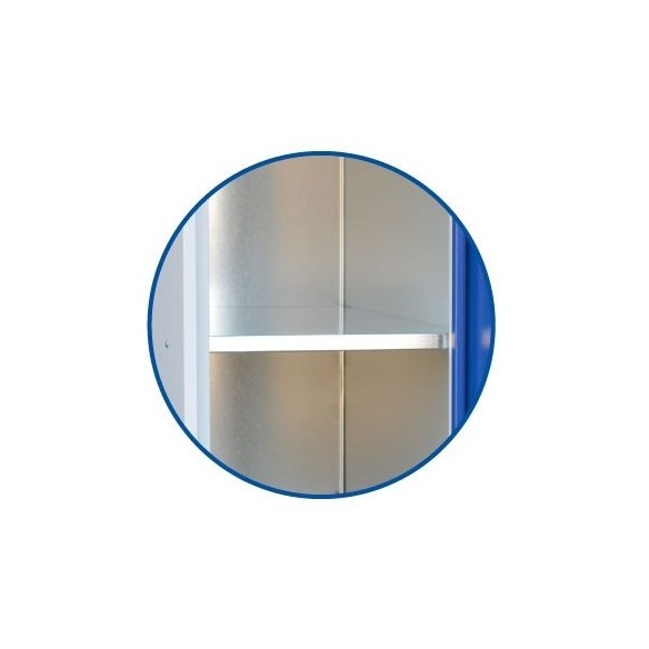 Balda adicional metálica.