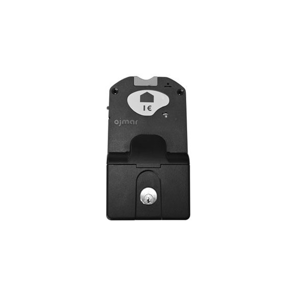 Cerradura manual monedero con recaudador.