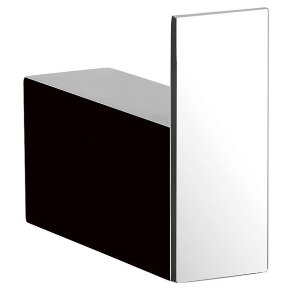 Percha para baño de latón.