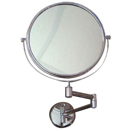 Espejo extensible de aumento de dos brazos.
