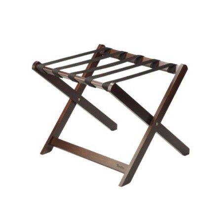 Reposamaletas de madera natural. 2