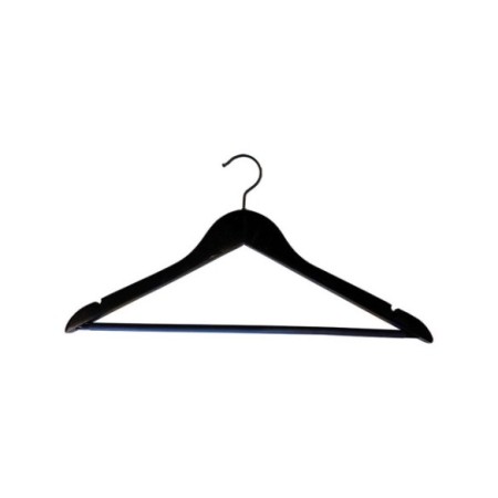 Percha plana con muescas y barra. 2