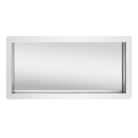 Repisa baño-ducha empotrabel inox brillo 300x150x83 2
