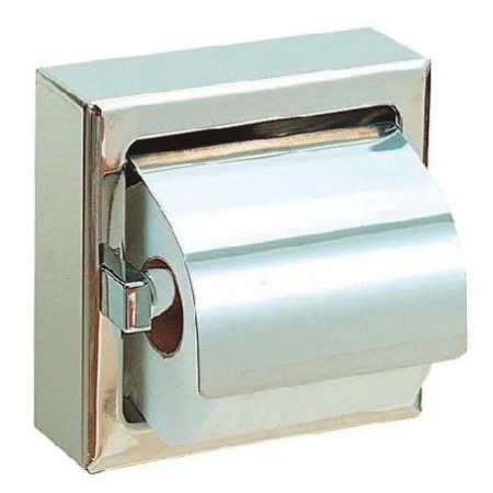 Porta rollos con moldura serie basic