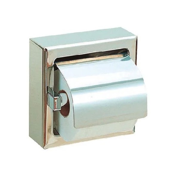 Porta rollos con moldura serie basic