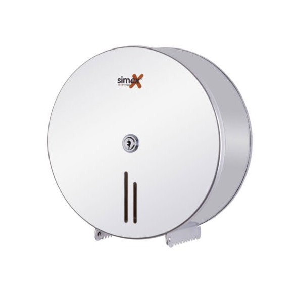 Dispensador bobina grande brillo inox