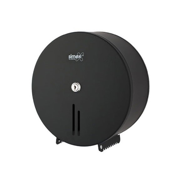 Dispensador bobina negro mate inox