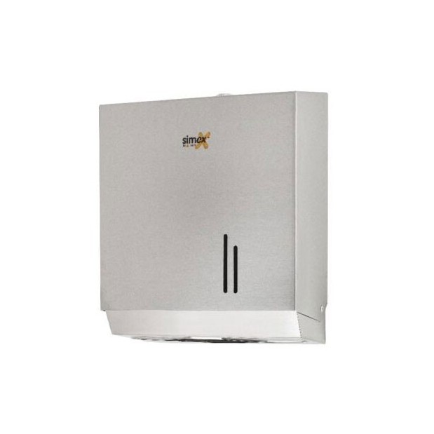 Dispensador papel toalla satinado-serie classic