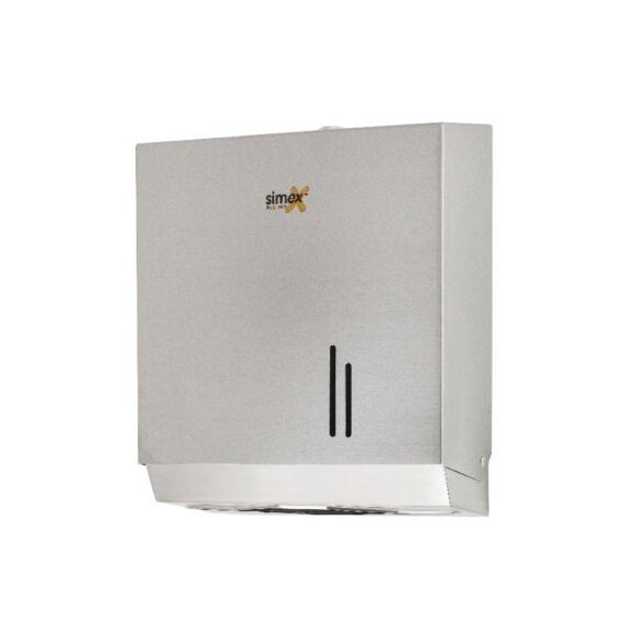 Dispensador papel toalla satinado-serie classic