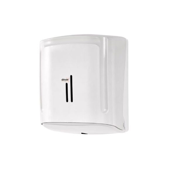 Dispensador papel mecha elegance blanco