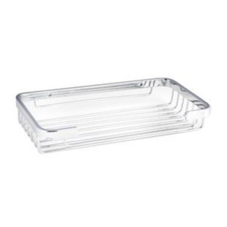 Jabonera rectangular grande brillante