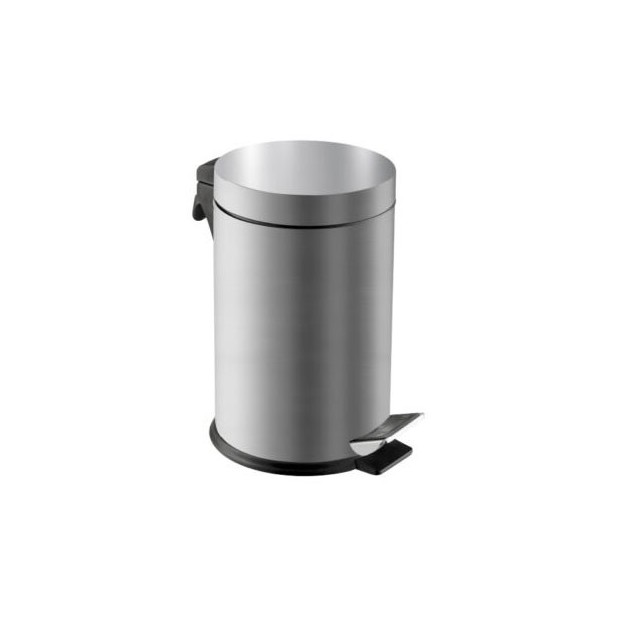 Papelera pedal de 3L satinado