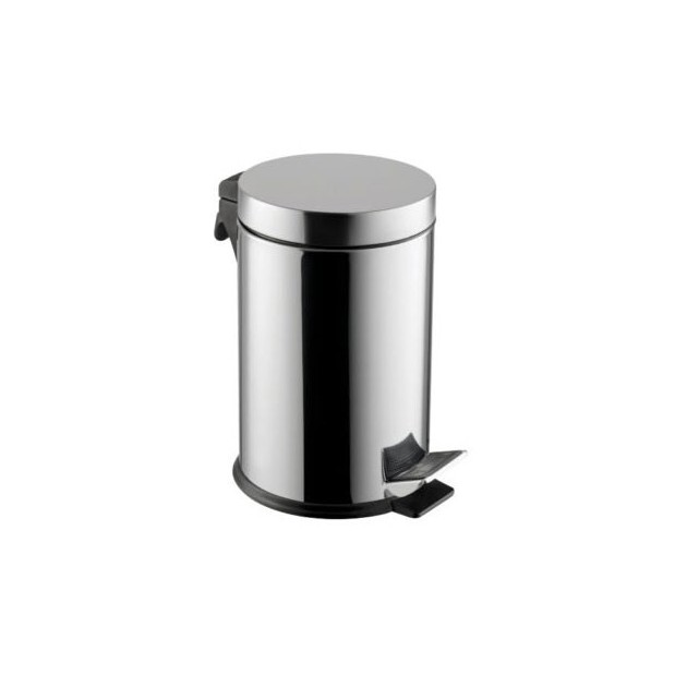 Papelera pedal de 5L brillante