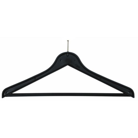 Percha negra de 45 cms con clavo de seguridad. 2