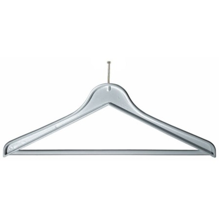 Percha negra de 45 cms con clavo de seguridad. 2