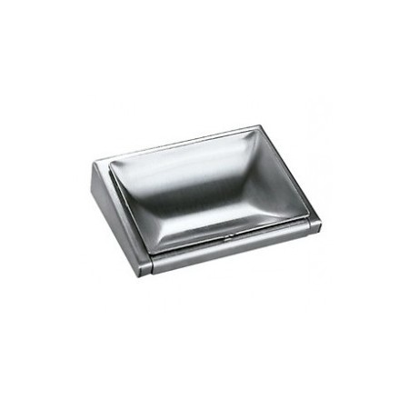 CENICERO DE ACERO INOX PARA PARED