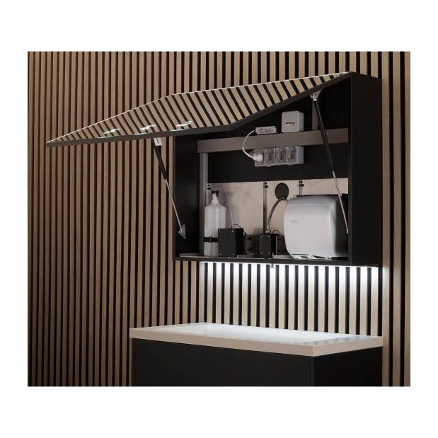 ARMARIO TRES MODULOS DETRAS DEL ESPEJO