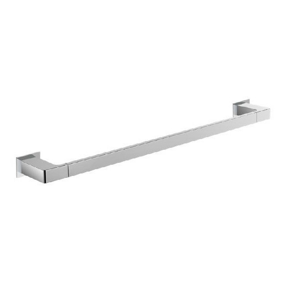 TOALLERO BARRA AHESIVO CROMO BRILLO