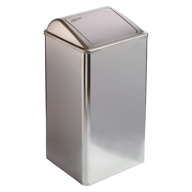 PAPELERA CON TAPA AUTORETORNO 65L