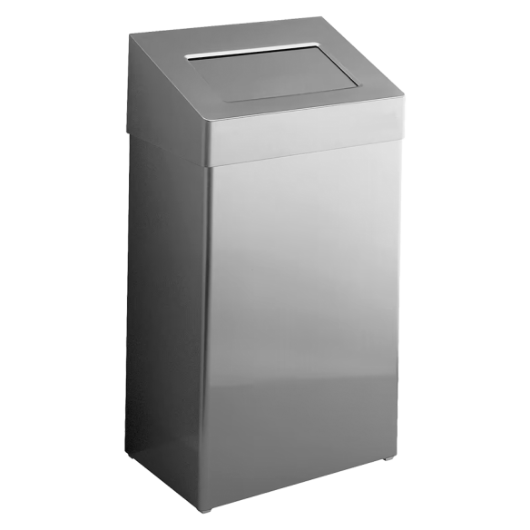 PAPELERA CON TAPA AUTORETORNO 18 L