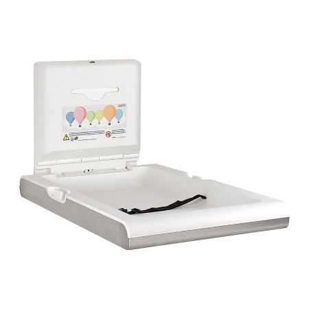 Cambiapañales vertical antibacteriano para hoteles | Alto tránsito 2