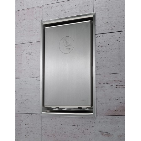 Kit empotrable para cambiapañales vertical | Inox AISI 304 2