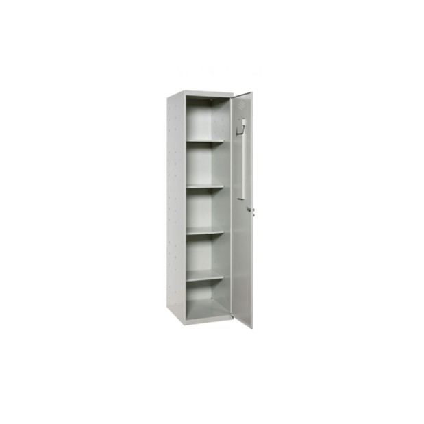 Armario de limpieza desmontado con 4 baldas.