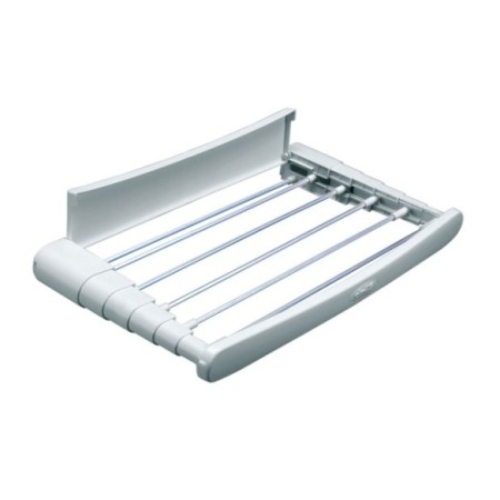 Tendedor telescopico ABS blanco.