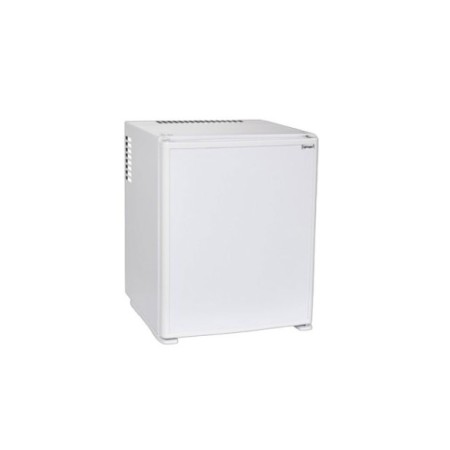 Minibar blanco con puerta sólida de 40L.