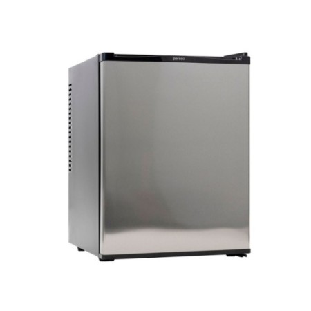 Minibar en acabado de acero inoxidable de 19L.