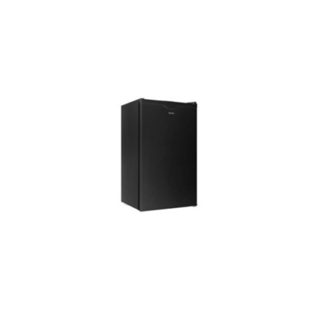 Minibar negro con congelador con capacidad de 82L. 2