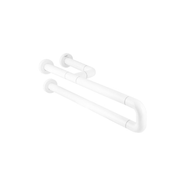 Barra fija de nylon fabricada en aluminio de 600mm y posición izquierda.