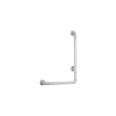 Barra en ángulo de 90 grados posición derecha fabricada en aluminio.