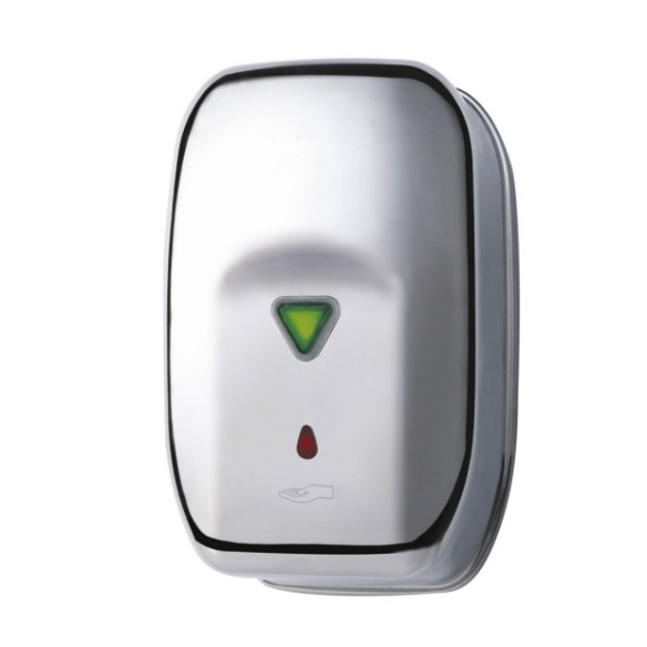 Dispensador de gel de acero inox con sensor de 1200 ml.