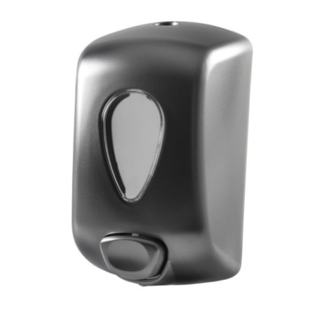 Dispensador de gel ABS satinado de 1000 ml.