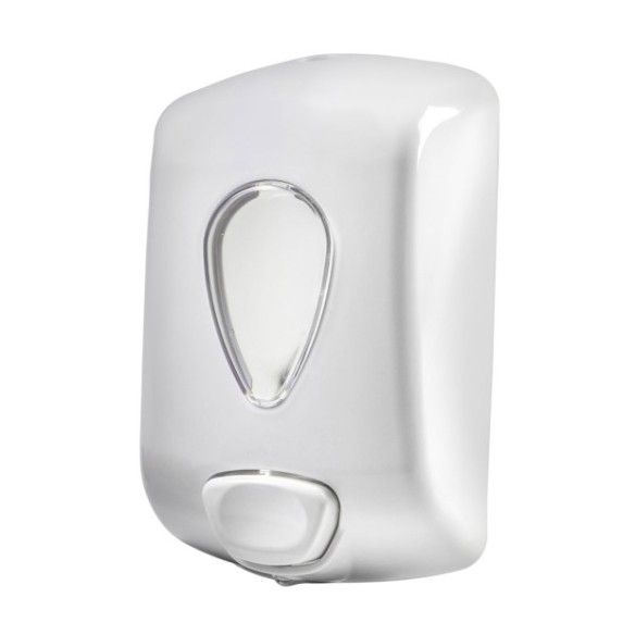 Dispensador de gel ABS blanco de 1000 ml.