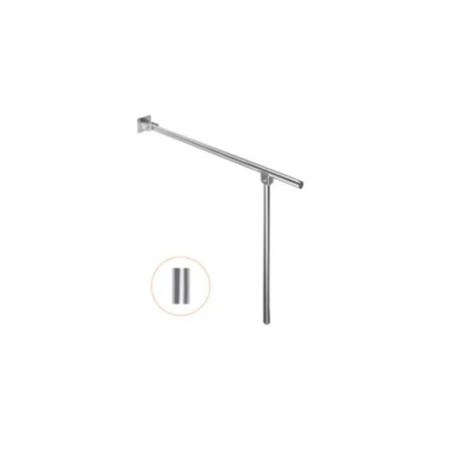 BARRA RECTA ABATIBLE CON PATA 2