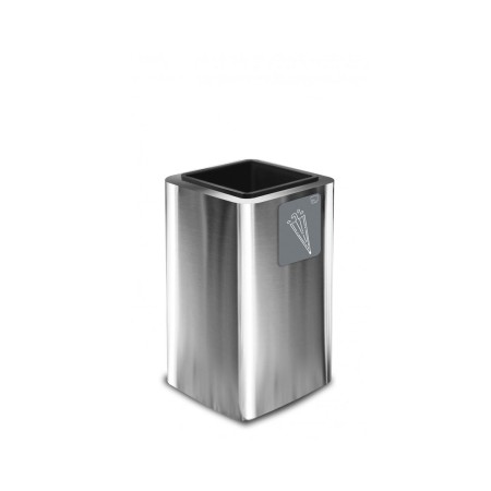 Paragüero pure con recipiente interior acero inoxisable.