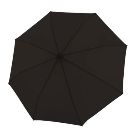 Paraguasautomático con capota de gran tamaño.